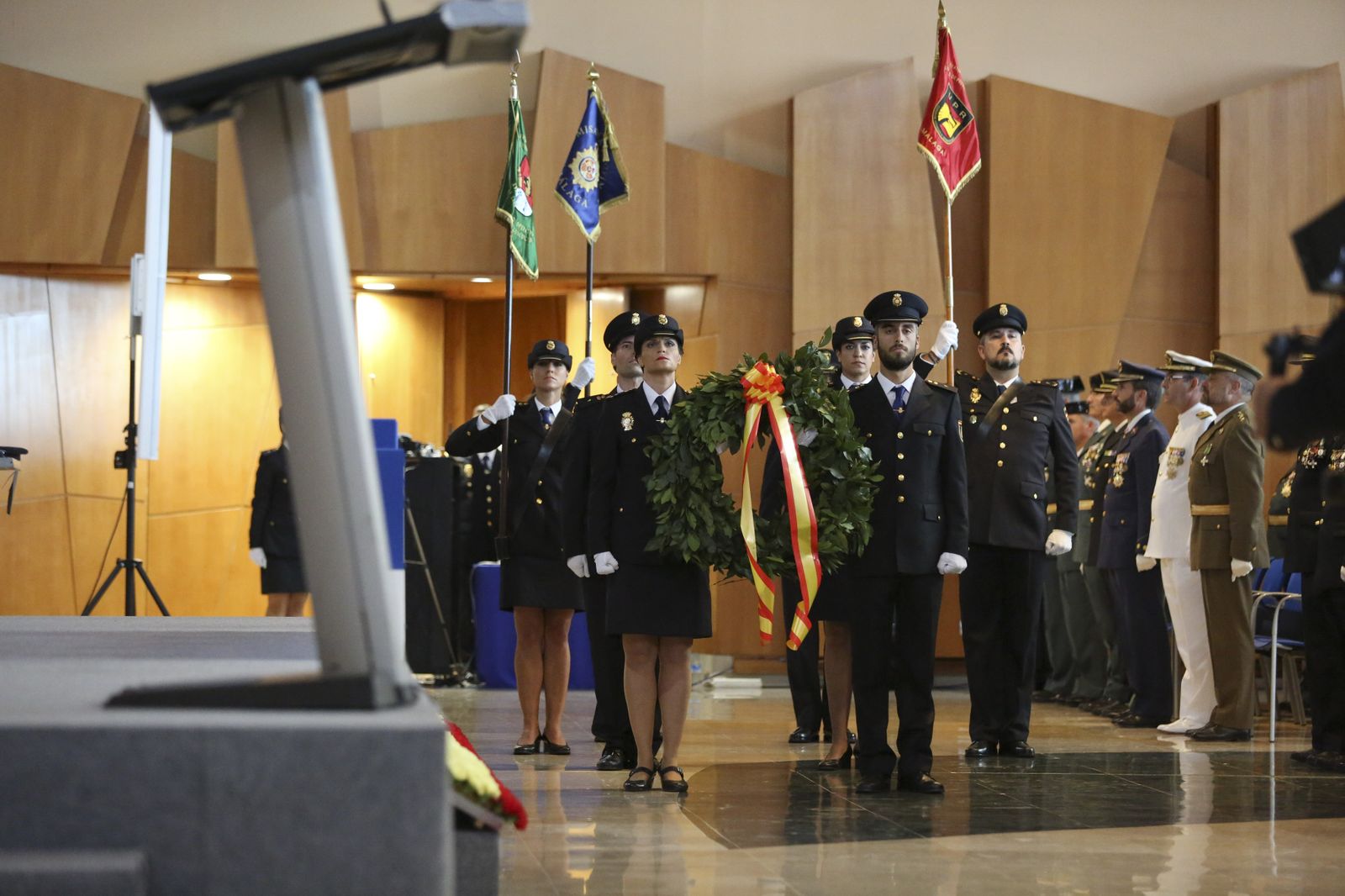 Las fotos del día del patrón de la Policía Nacional en Málaga