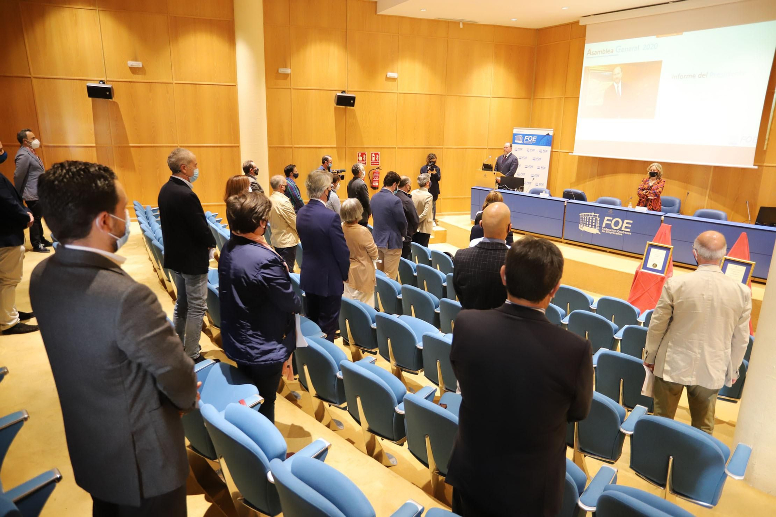 Imágenes de la asamblea general ordinaria en la FOE