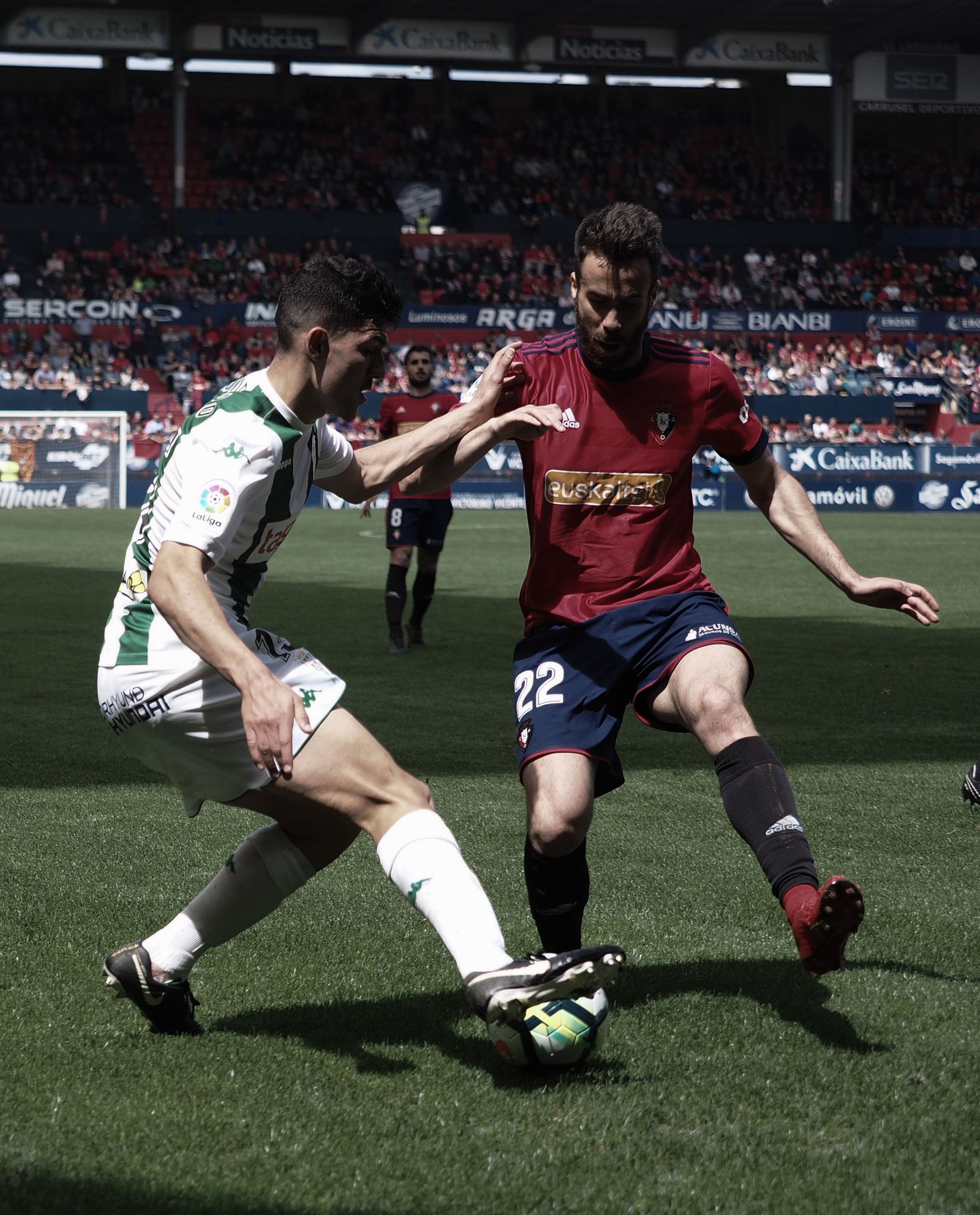 El Osasuna-Córdoba (1-1), en imágenes