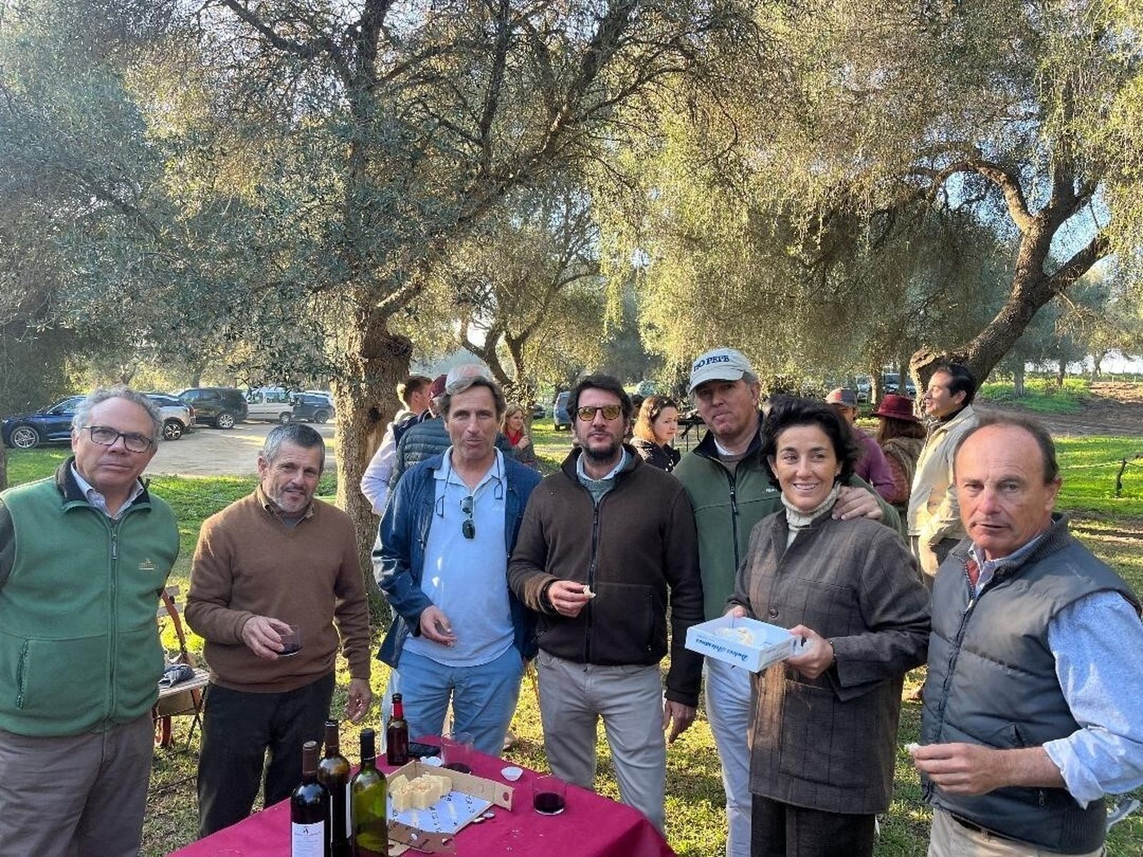 Antonio Román, Borja Melgarejo, José María Pérez, Norman Martel, Elma Caballero y Gonzalo Melgarejo.