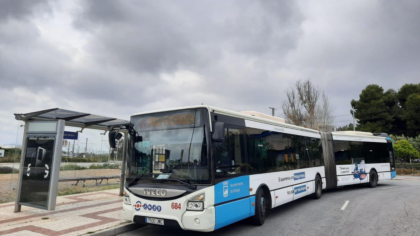 Imagen del autobús que conduce Joaquín.