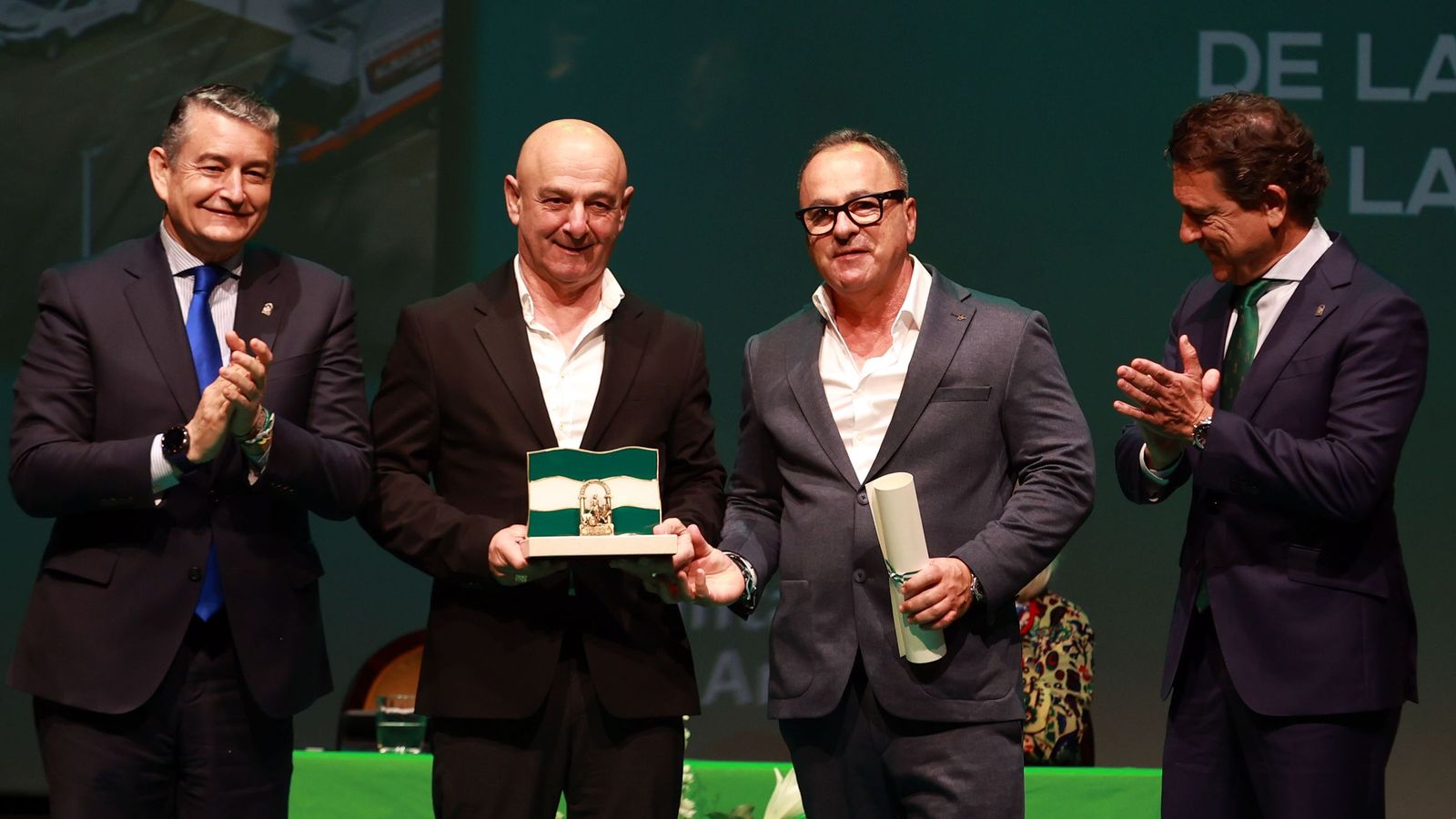 Imágenes de los premios Banderas de Andalucía de la Provincia de Cádiz en Jerez