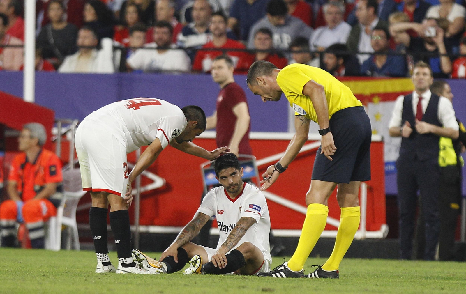 El Sevilla-Spartak, en imágenes