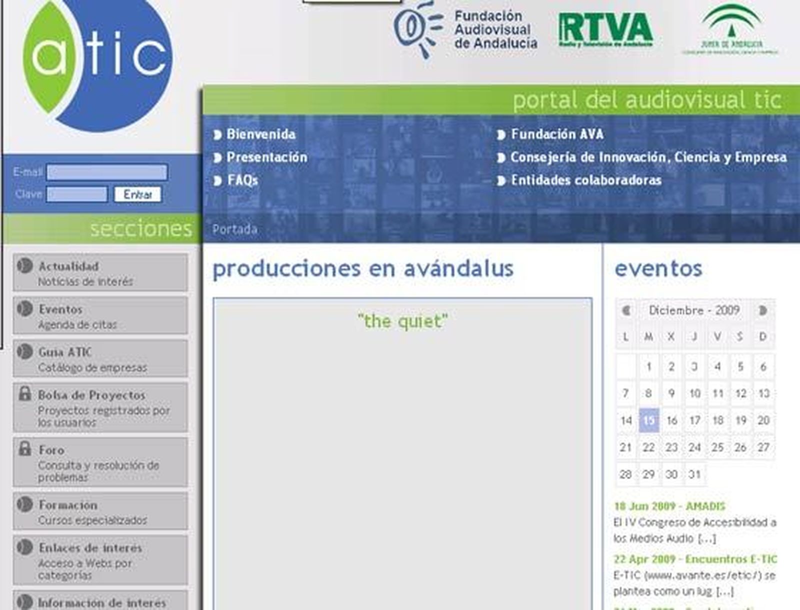 El nuevo portal "Atic" fomentará proyectos entre empresas TIC y audiovisuales