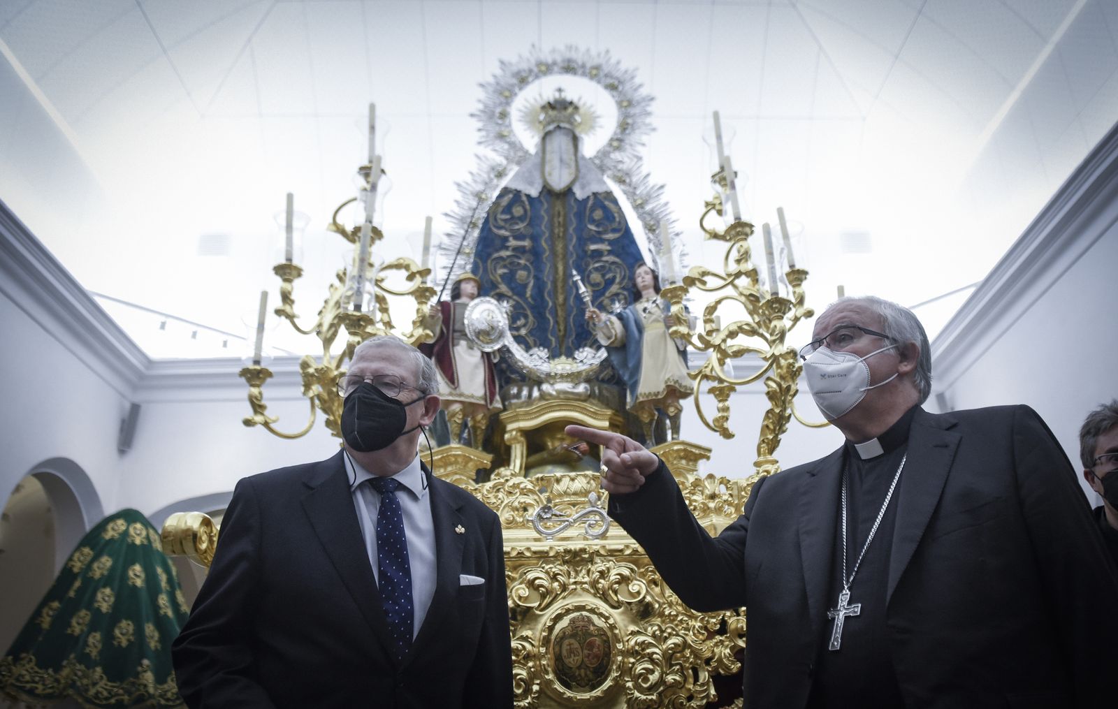La inauguración de la exposición Glorias, en imágenes