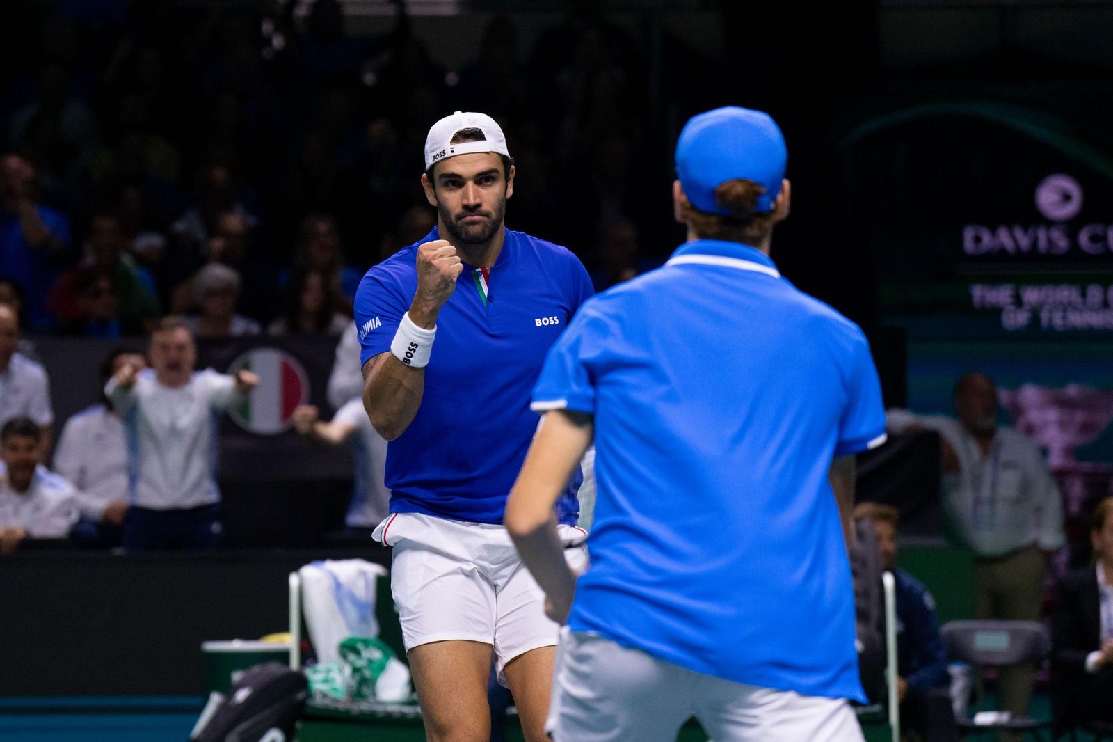 El doble Italia-Argentina, en fotos