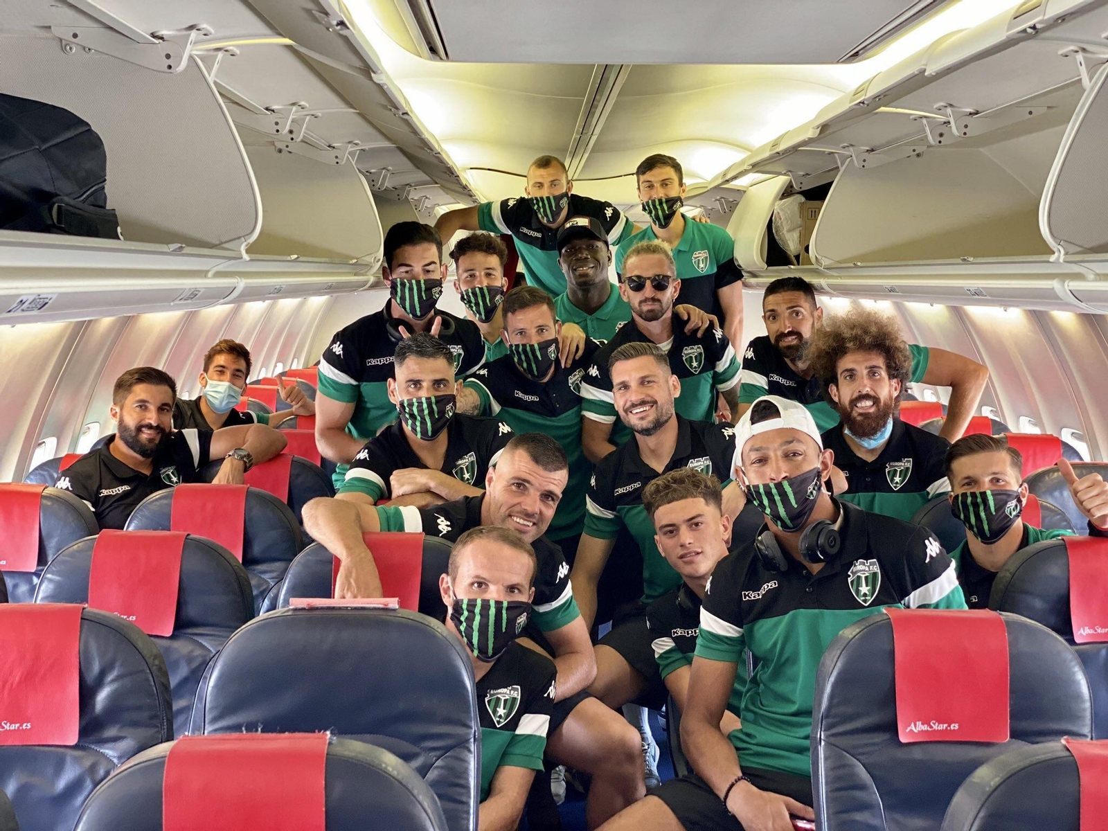 La expedición del Europa, antes de partir con destino a Estocolmo