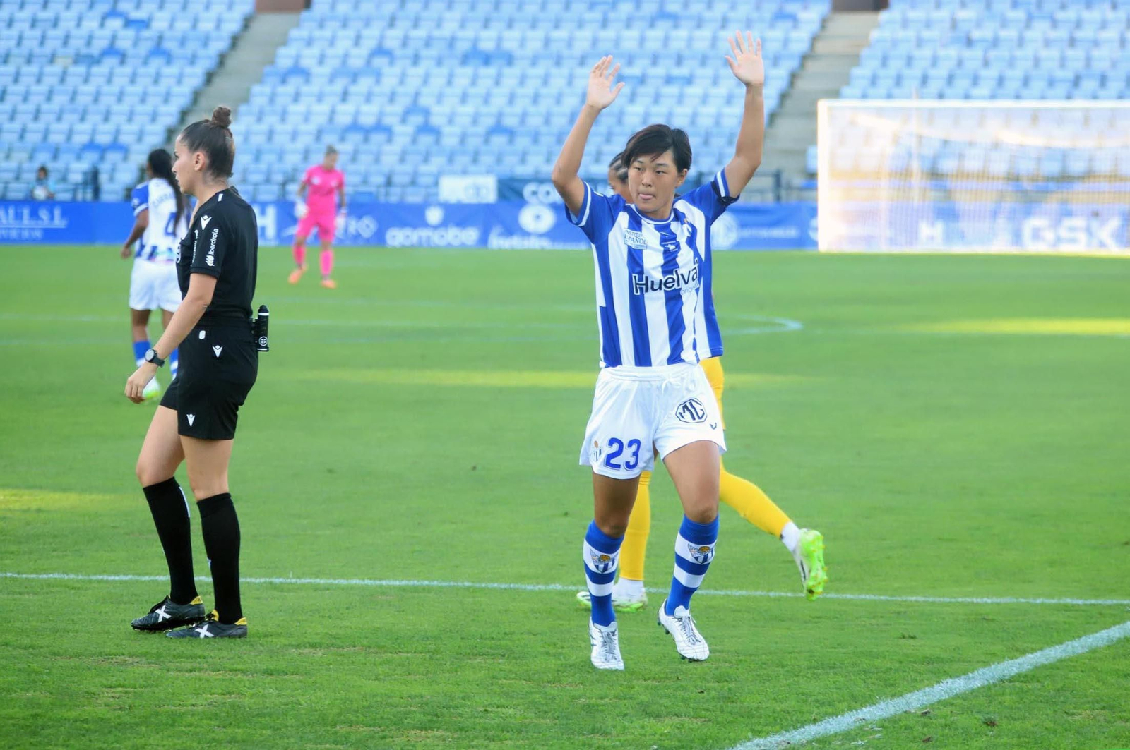 Imágenes del Sporting de Huelva-FC Barcelona