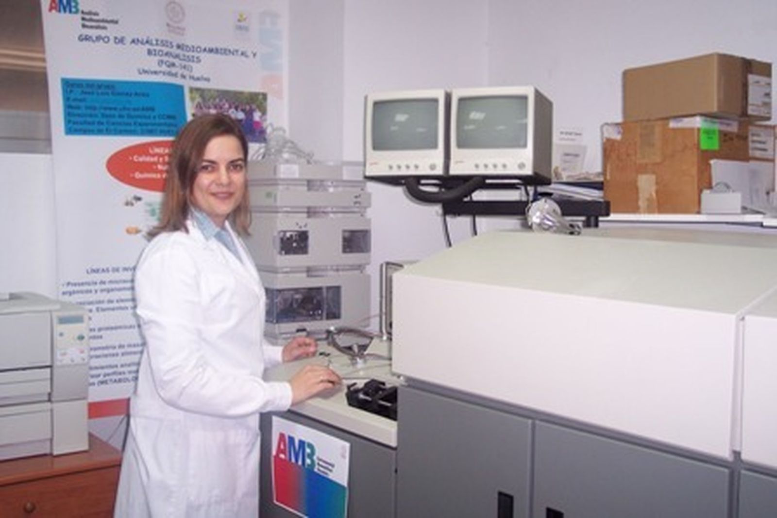 La joven catedrática de la Universidad de Huelva.