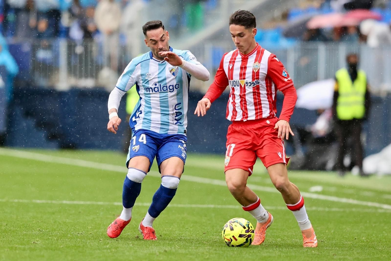 Málaga CF-Almería, en fotos