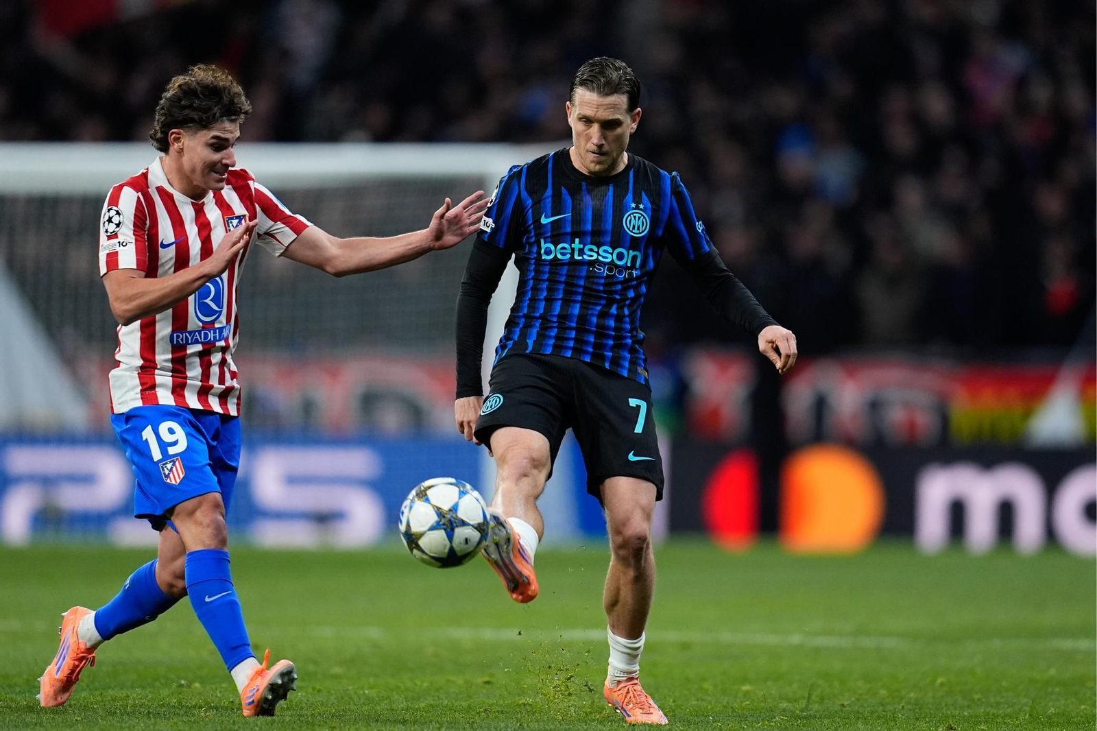 Las fotos del Atlético de Madrid-Inter