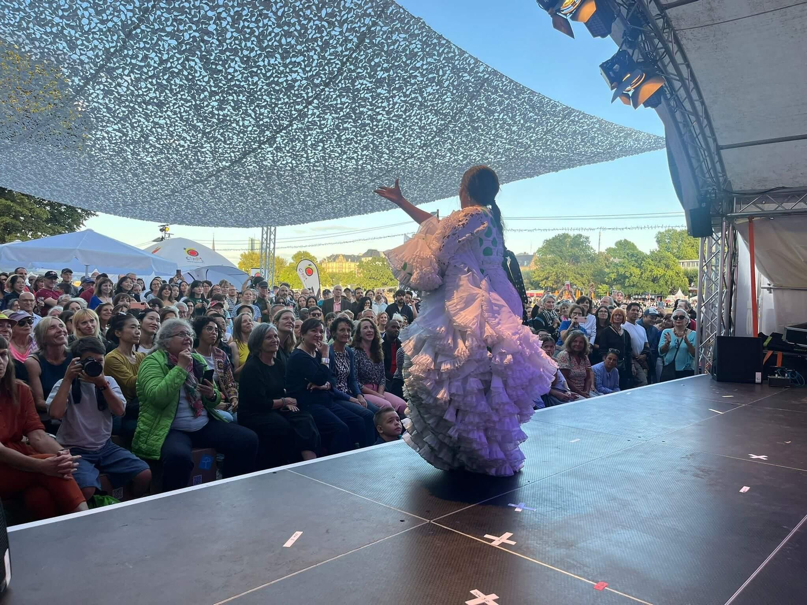 Espectáculo flamenco para promocionar Cádiz