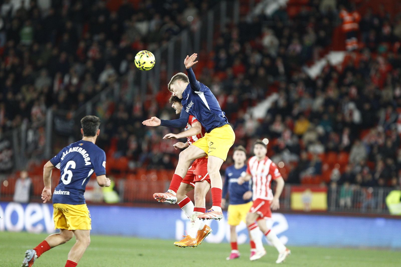 Las imágenes del partido U.D. Almería - F.C. Andorra