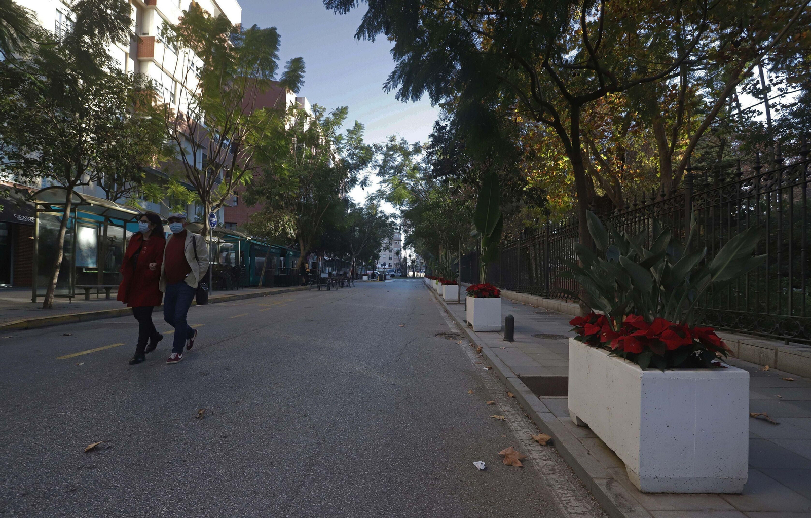 Avenida Capitán Ontañón, ya peatonalizada