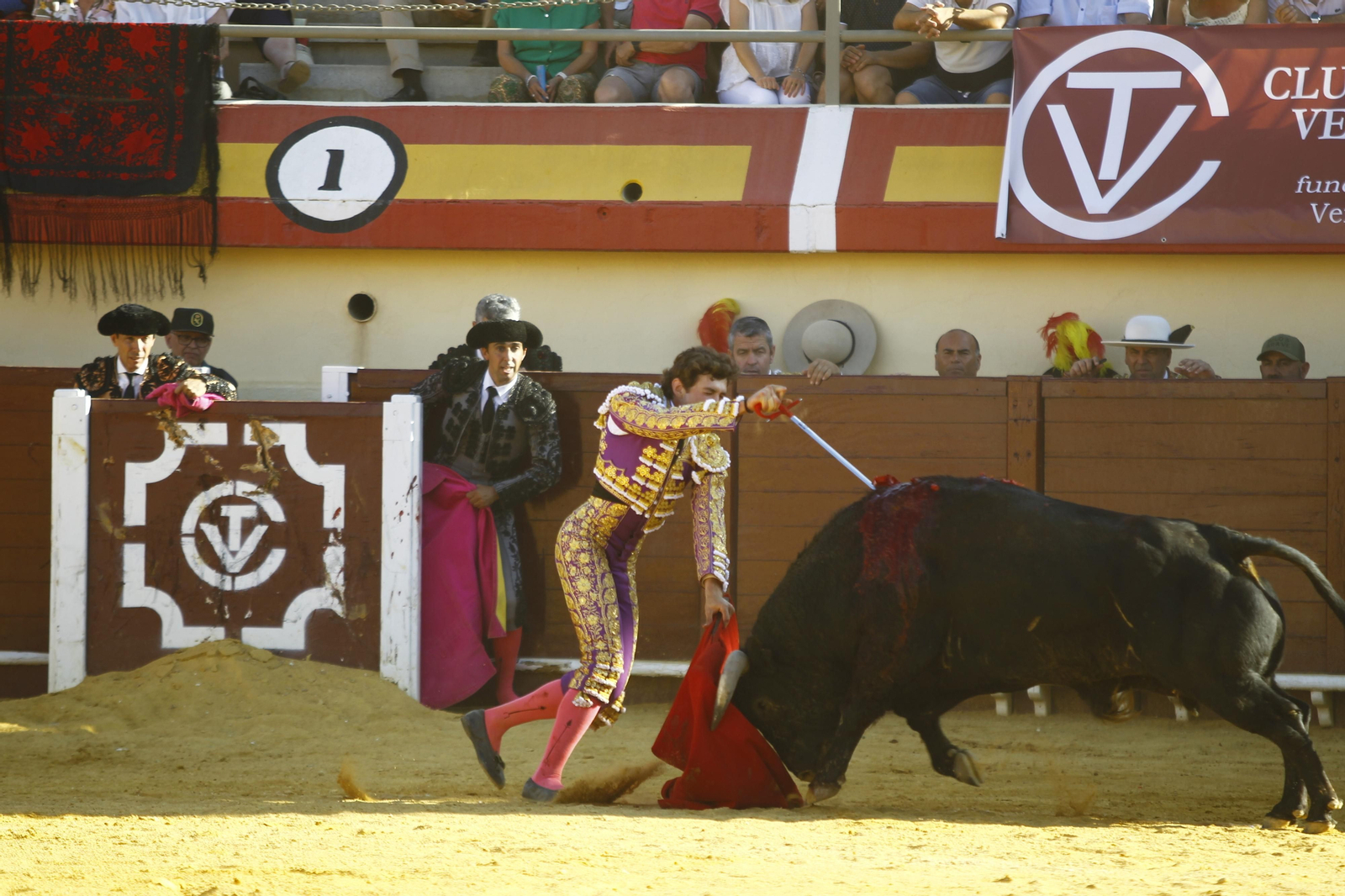 Imágenes de la corrida de Toros en Vera