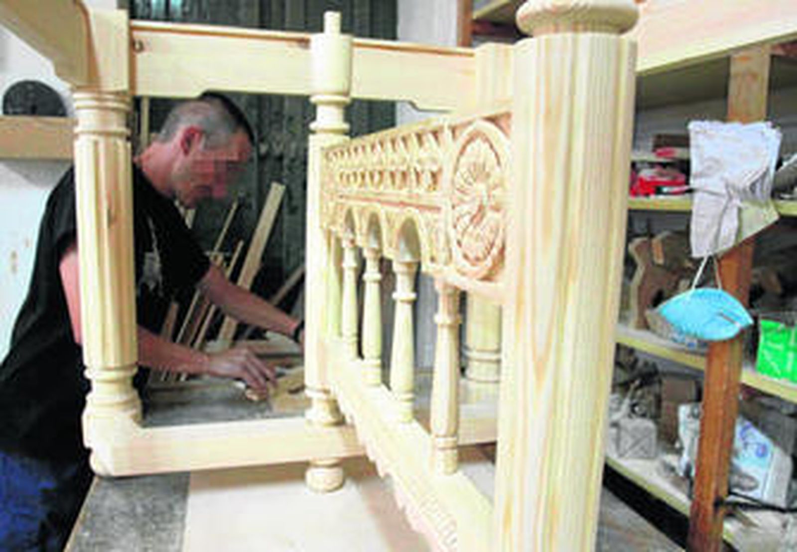 Un hombre sigue una terapia de desintoxicación.