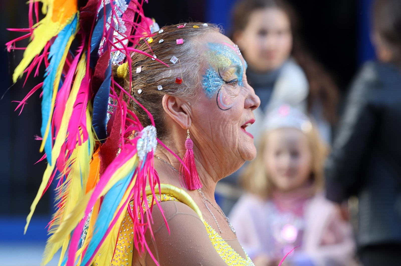 Imágenes de la cabalgata del Carnaval Colombino 2024