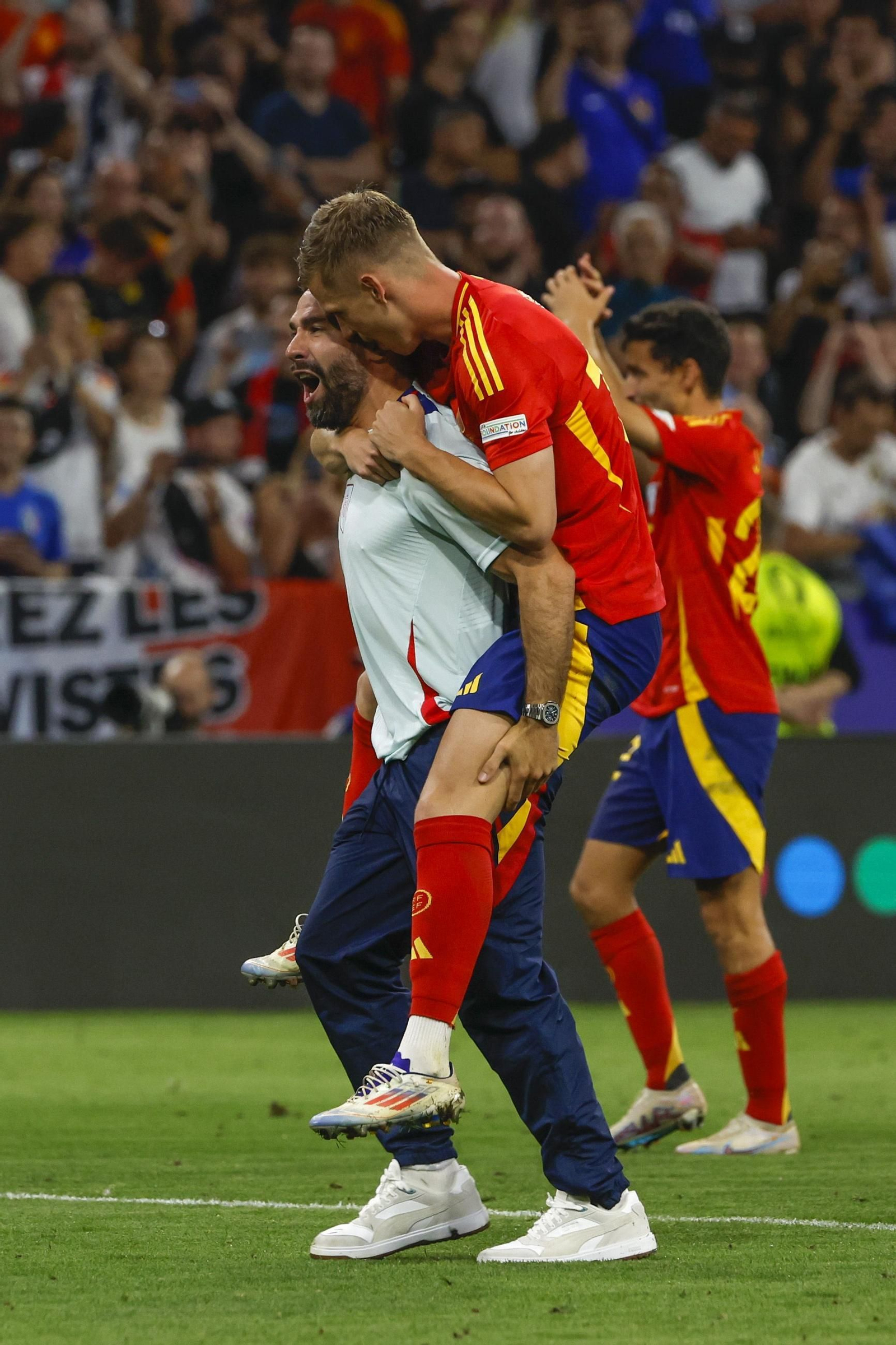 Las mejores imágenes del España - Francia