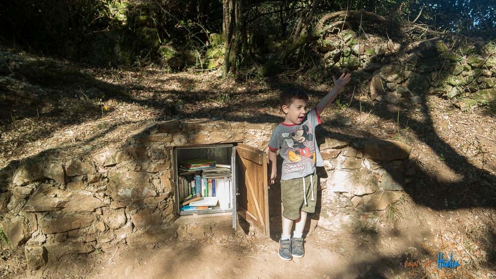 Sendero de Las Letras en Santa Ana la Real.