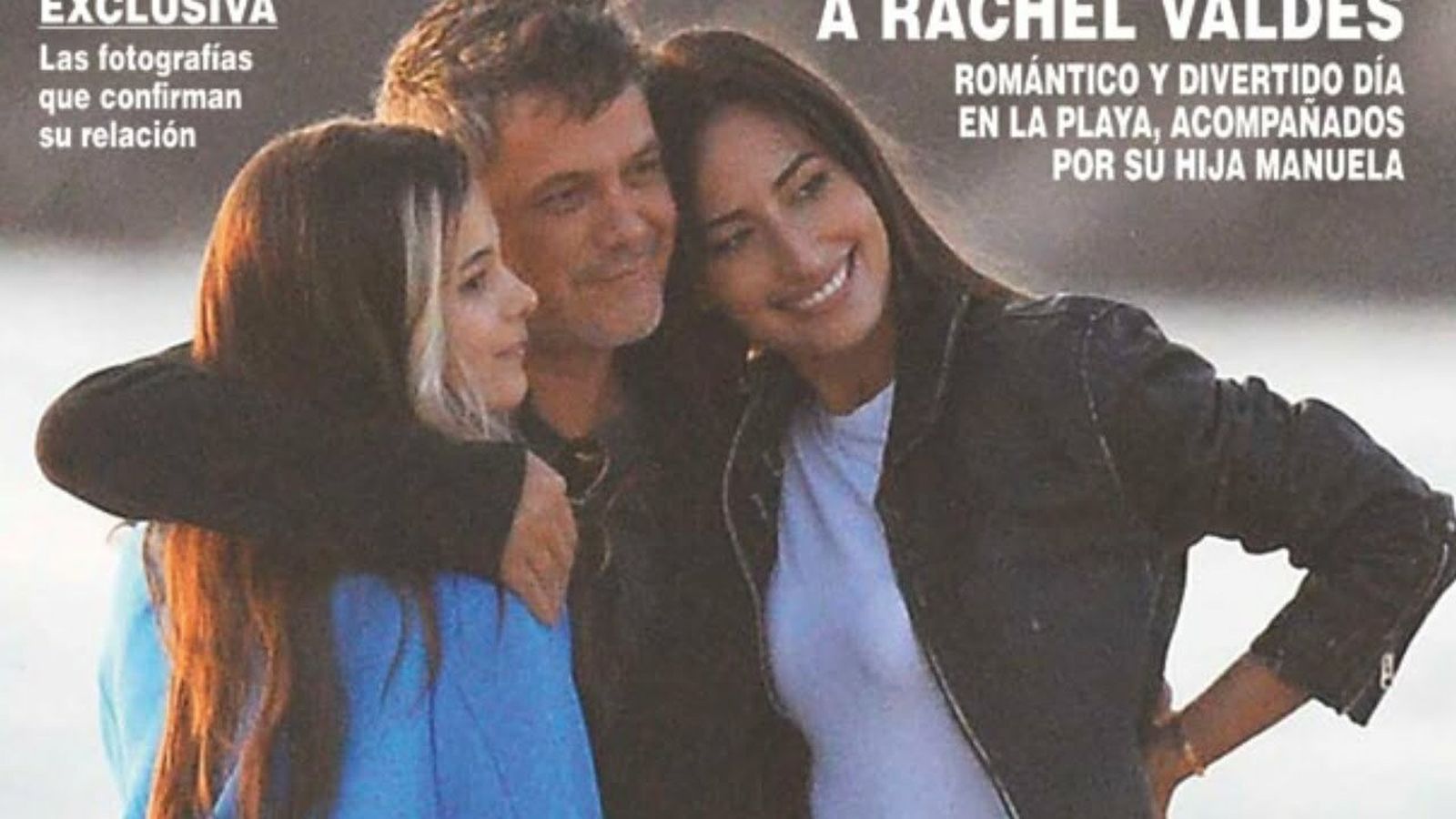 Portada de la revista ¡Hola! que captó el día que pasaron juntos Alejandro, su hija Manuel y su novia Rachel.