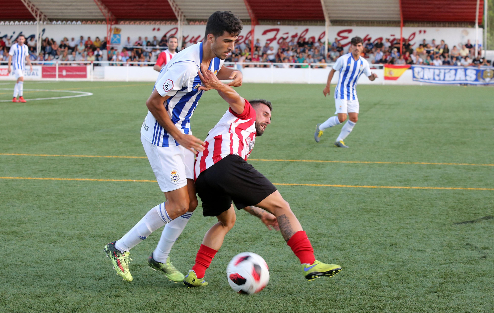 Imágenes del partido Riotinto-Recreativo de pretemporada 2019