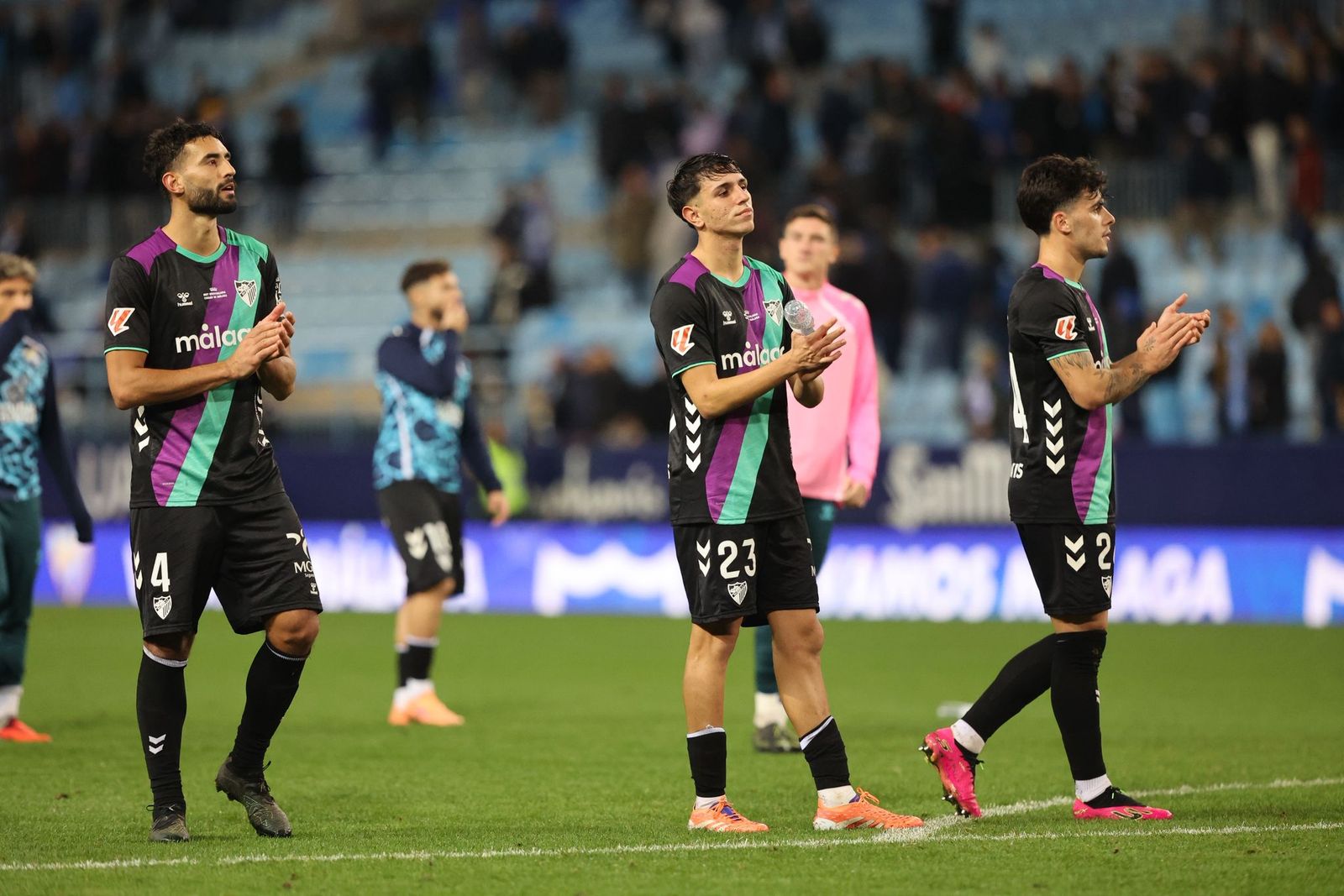 El Málaga CF-Real Zaragoza, en fotos