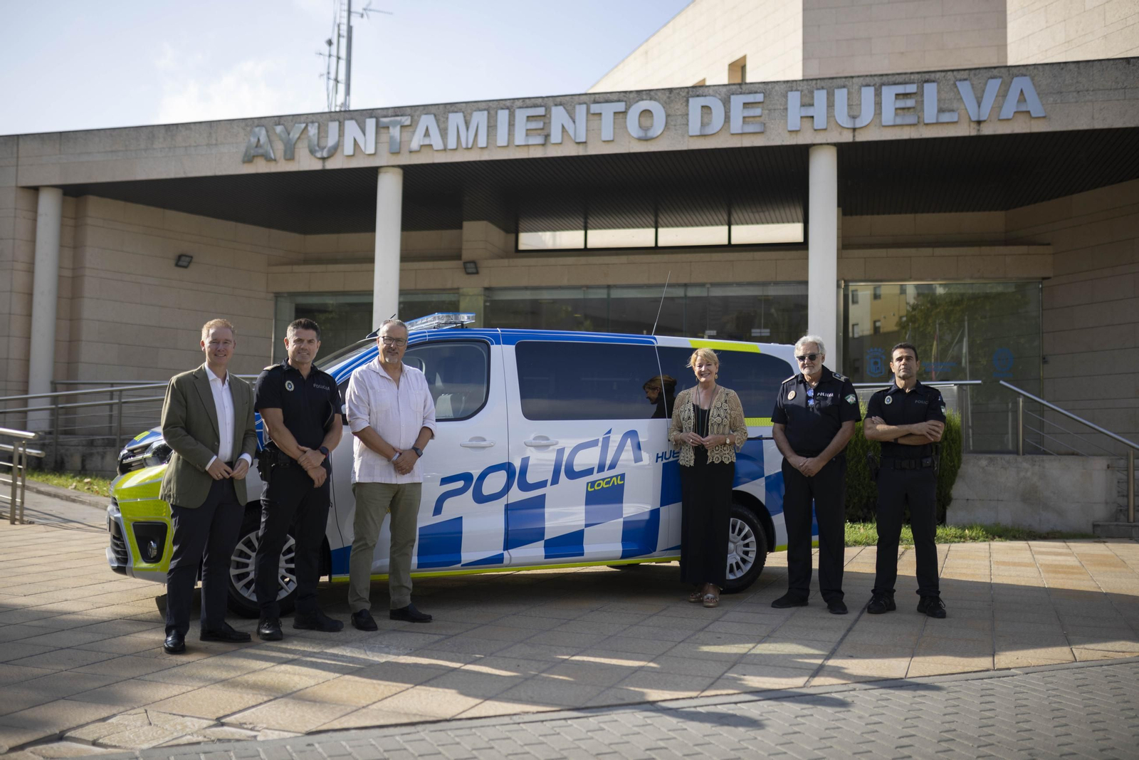 Nuevo vehículo de la Policía Local de Huelva.