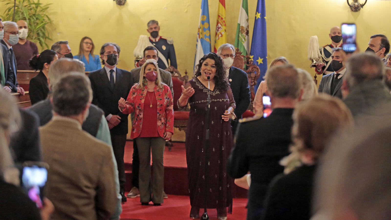 Imágenes de 'La Macanita' recibiendo el IV Premio de Andalucía en Jerez