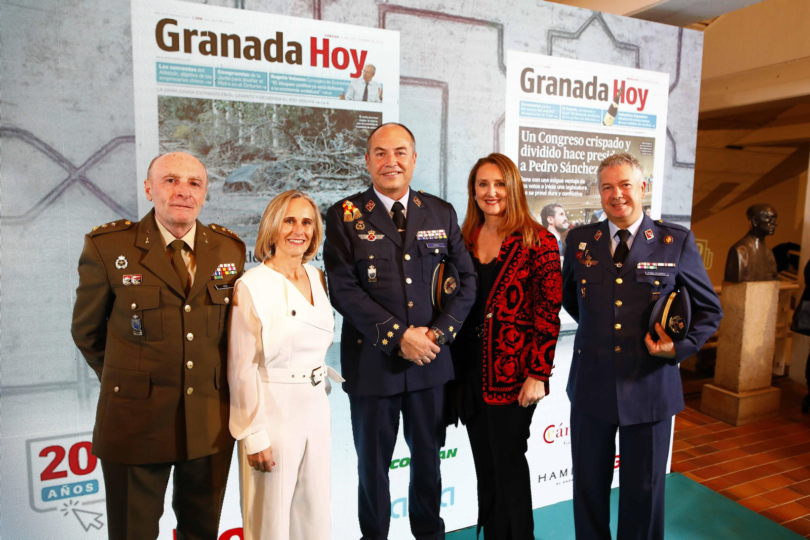 Las imágenes de la celebración del XX aniversario de Granada Hoy