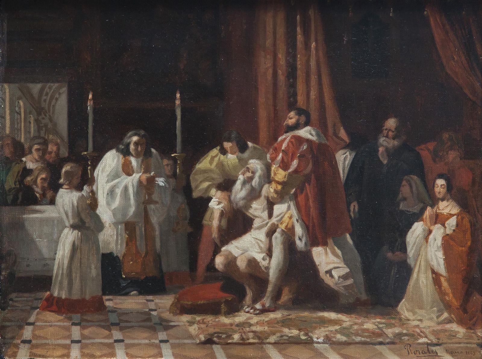 Obra de Eduardo Rosales que se acaba de incorporar al Museo Ibáñez para su colección permanente.