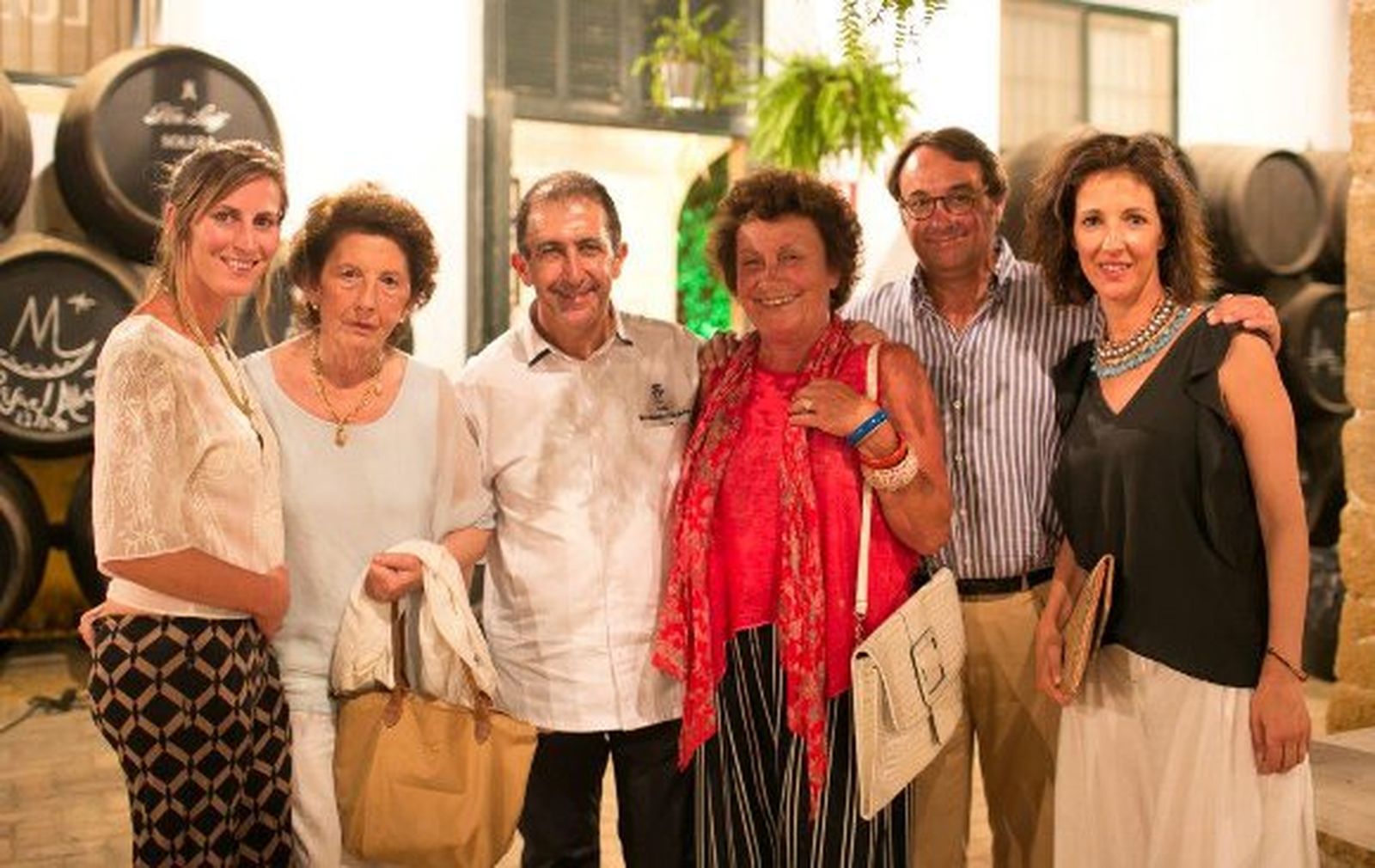 Belén Caballero, Angelita Caballero Florido, Fernando Córdoba, Paz Ivisón, Luis Luengo y Fátima Martínez-Conradi.

Foto: Ignacio Casas de Ciria