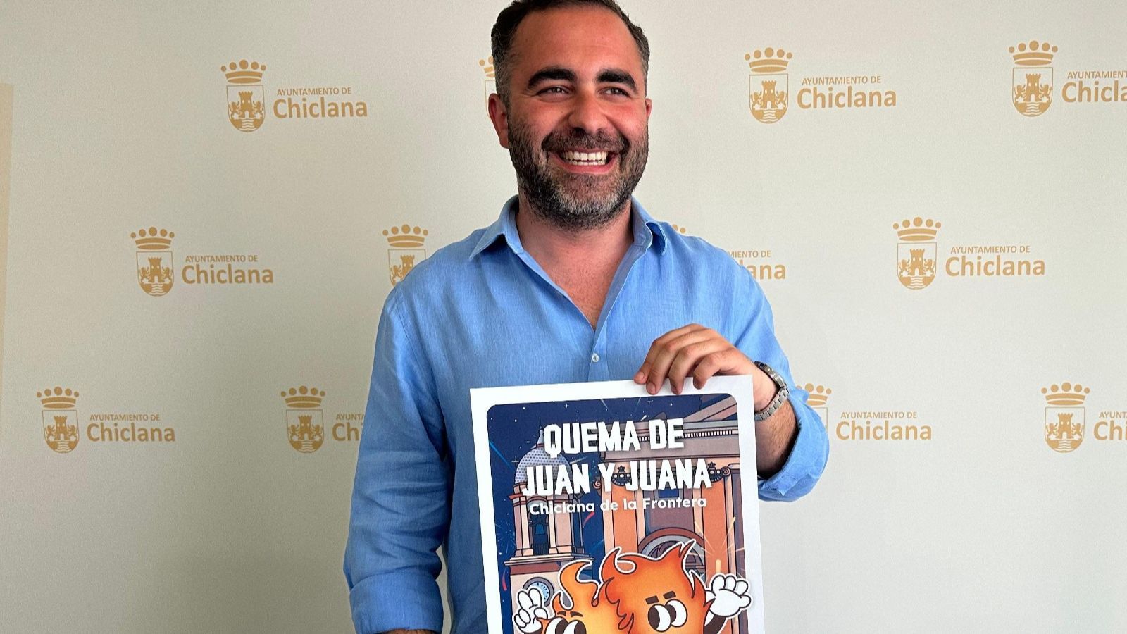 El delegado de Fiestas, Fede Díaz.