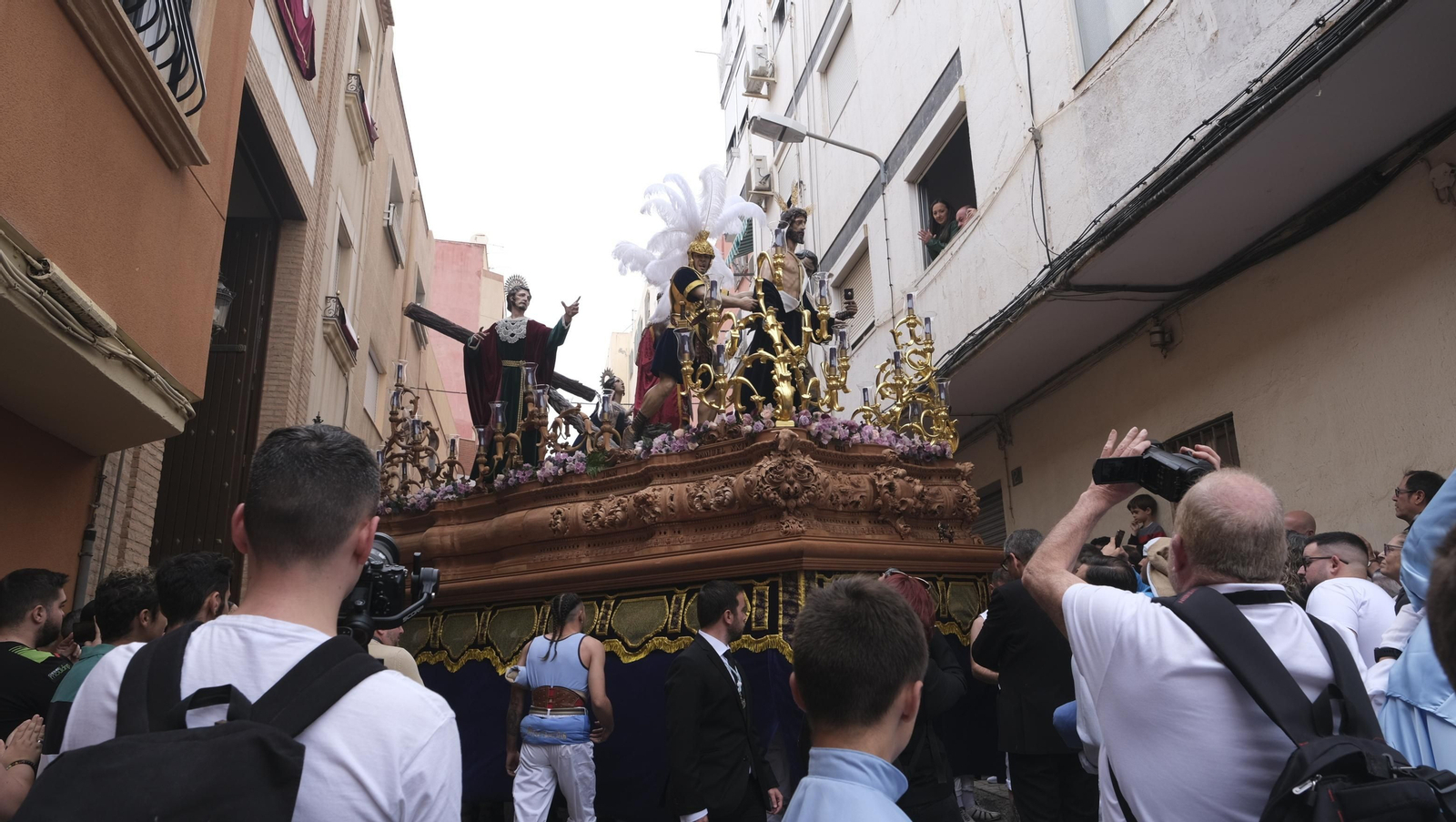La procesión de Los Ángeles en Almería, en imágenes