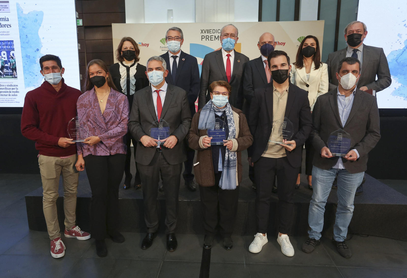Las fotos de los Premios Malagueños de Hoy 2021