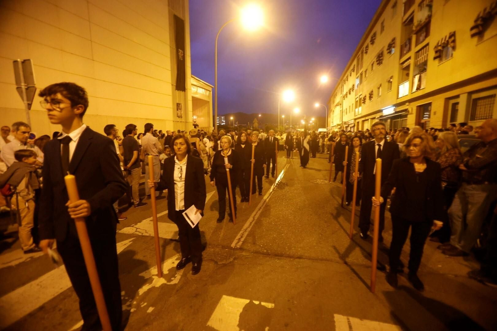 La procesión del Traslado al Sepulcro de Córdoba en este Sábado de Pasión, en imágenes