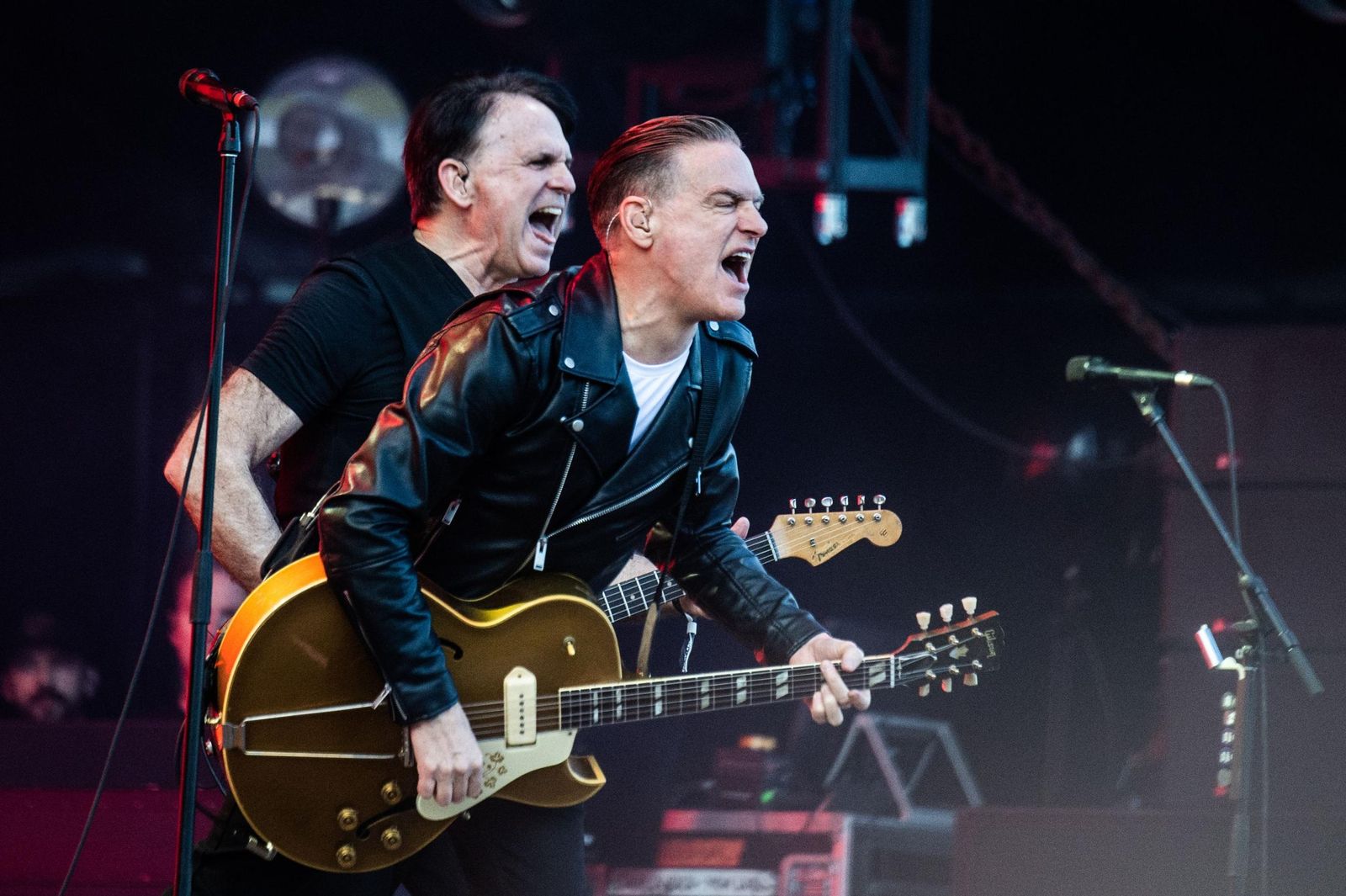 Bryan Adams, en un concierto este verano.