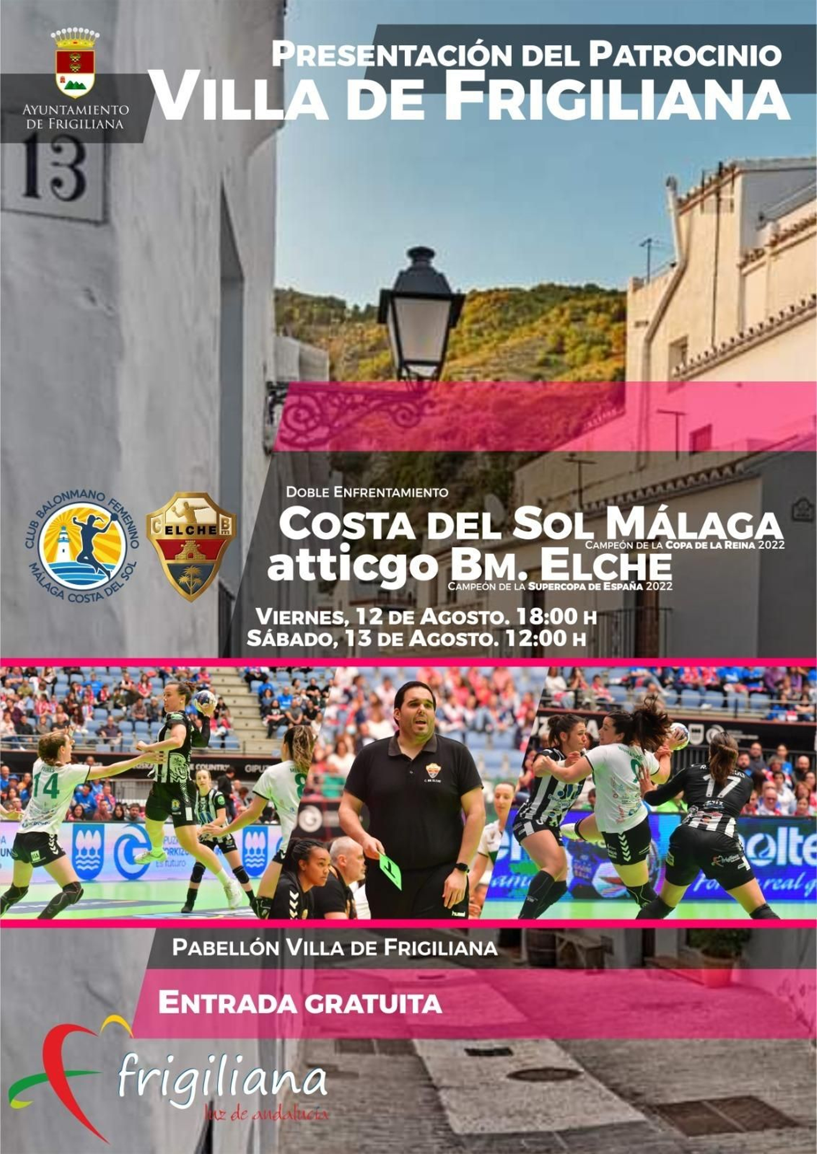 Cartel del II Trofeo Villa de Frigiliana