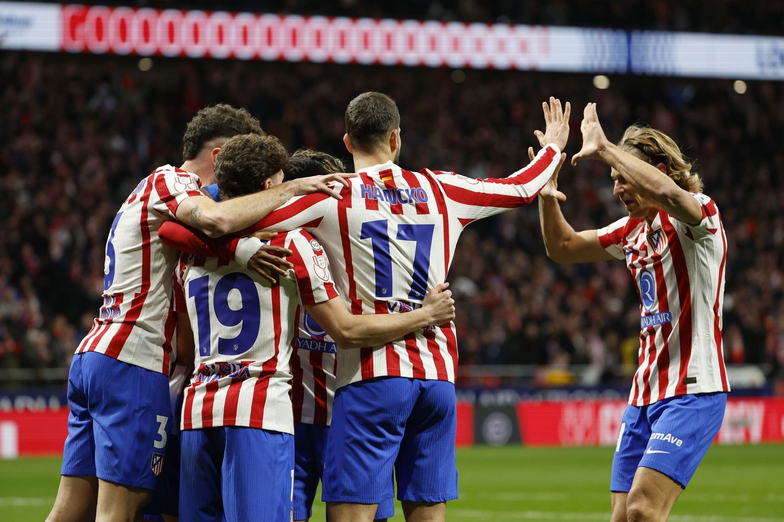 Las fotos del Atlético de Madrid-Barcelona