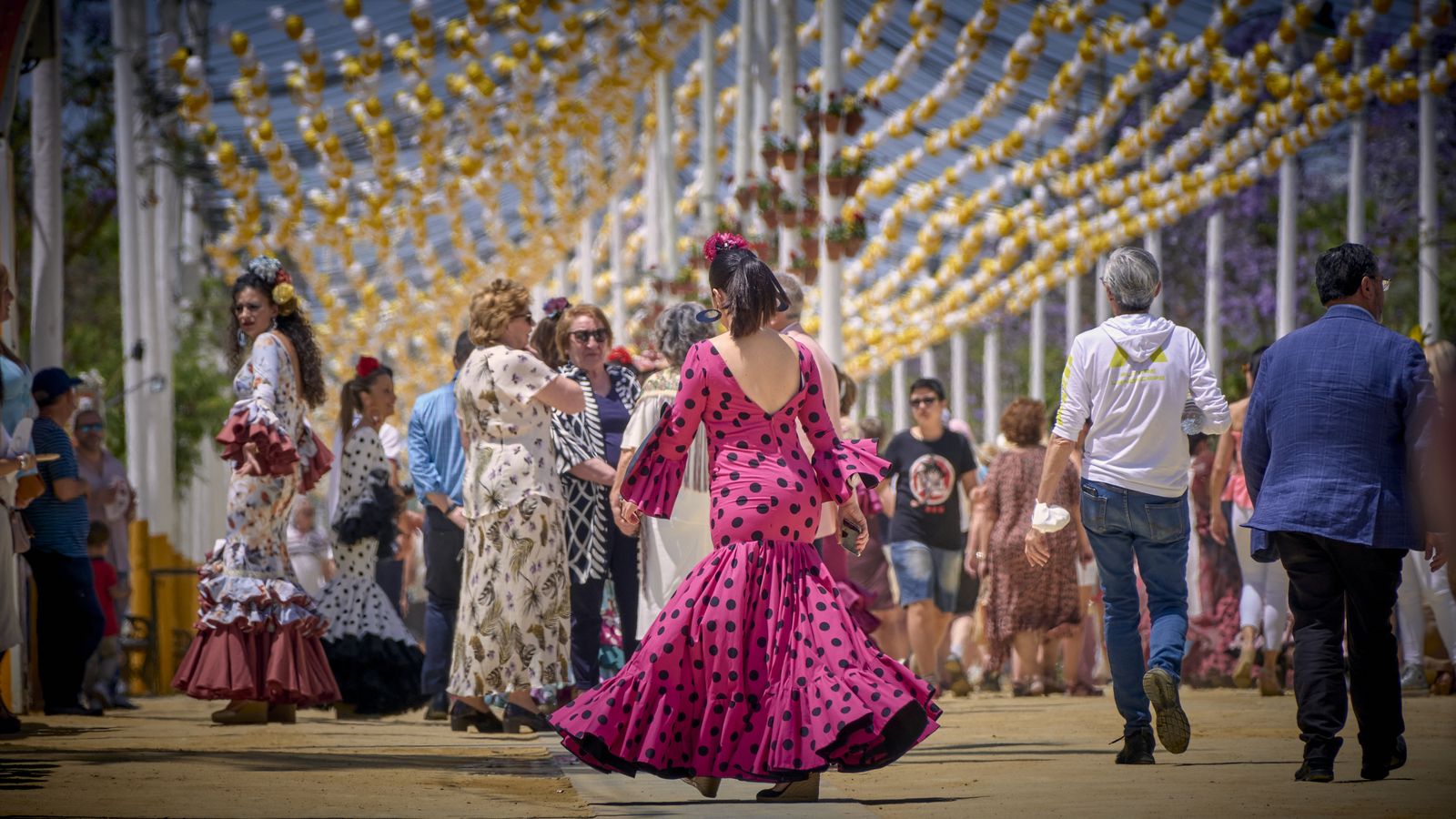 El Real de la Feria de la Manzanilla de Sanlúcar