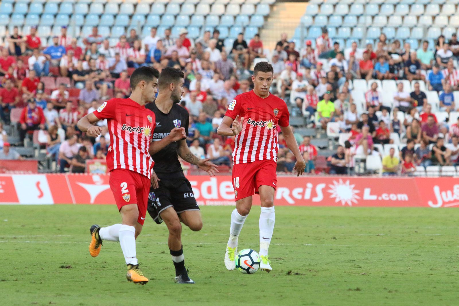 Las imágenes del Almería-Huesca