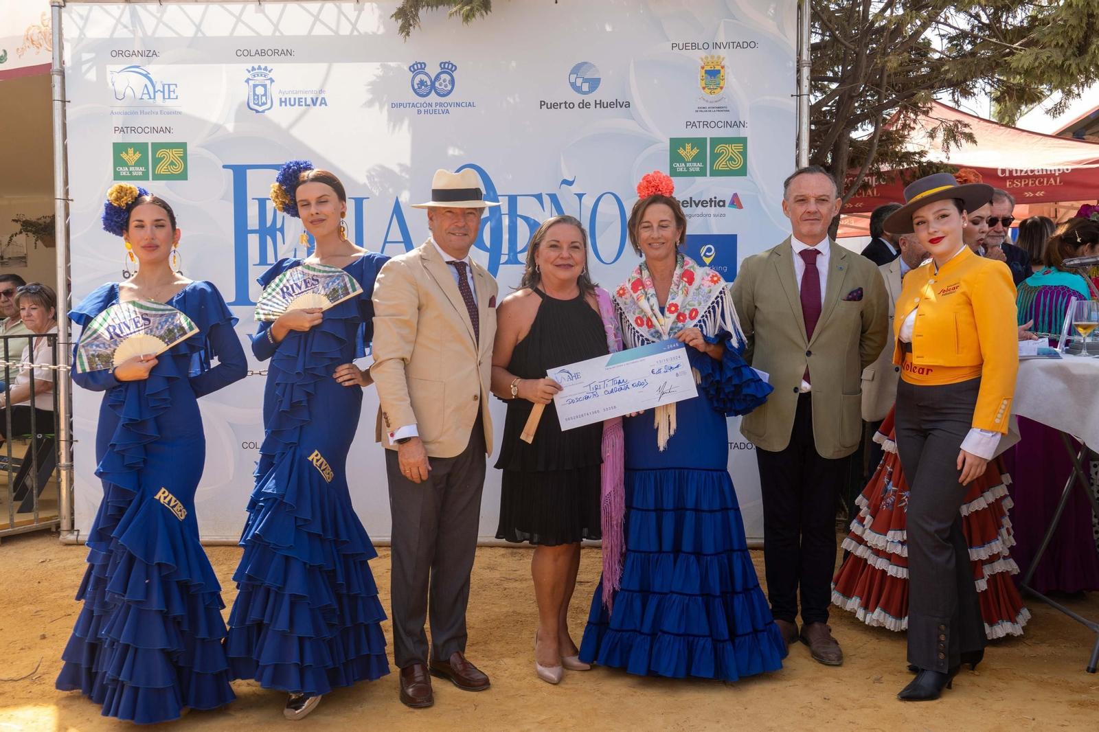 Imágenes de la entrega de reconocimientos de la X edición de la Feria de Otoño y del Caballo 2025 de Huelva