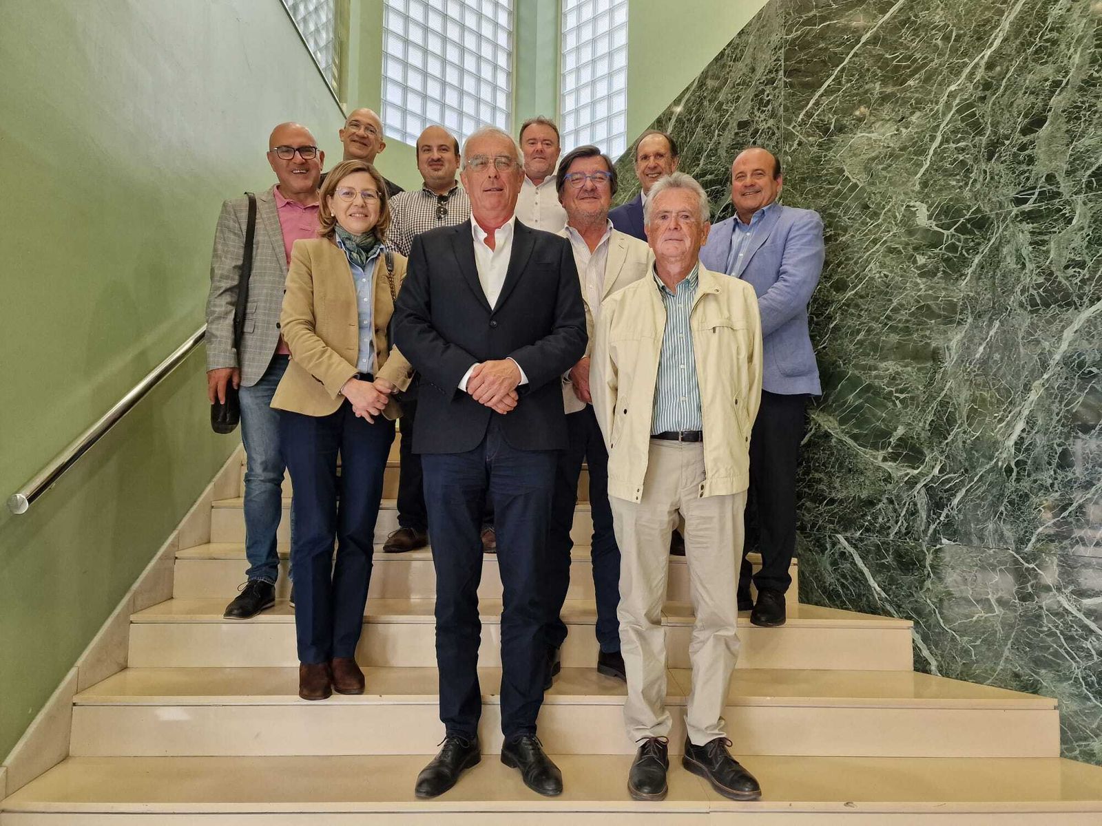 Reunión de Asempal con los directores de los principales medios de comunicación de Almería.