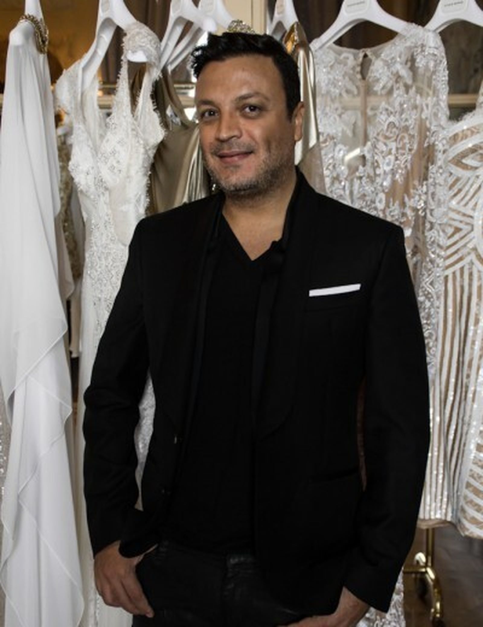 Zuhair Murad, antes de un desfile.