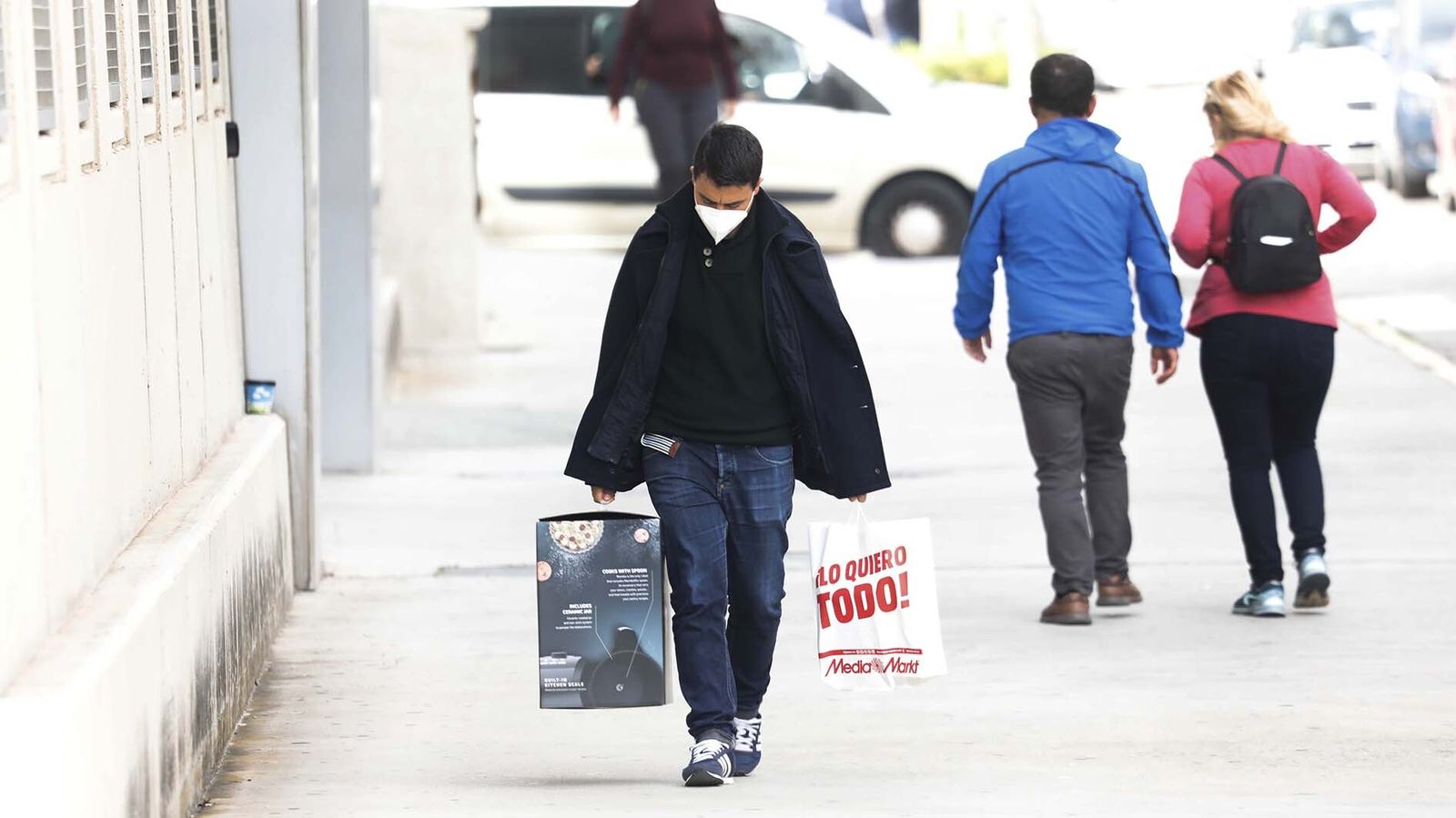 Las fotos del polígono de Palmones, tras el levantamiento del cierre  perimetral de Algeciras y Castellar