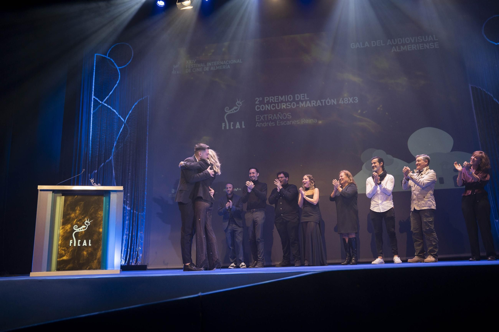 Las mejores imágenes de la gala del Audiovisual Almeriense Maratón 48X3