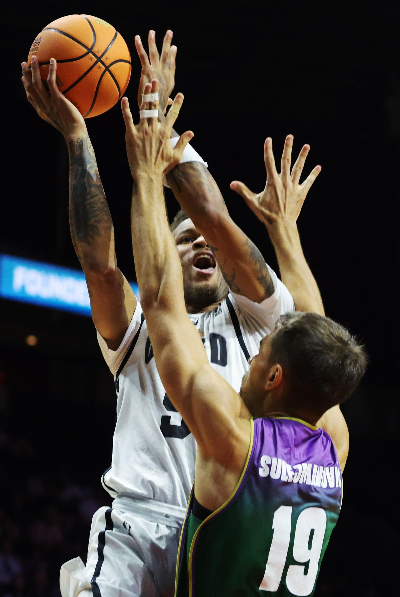 Unicaja-NBA G League United, final de la Copa Intercontinental, en fotos