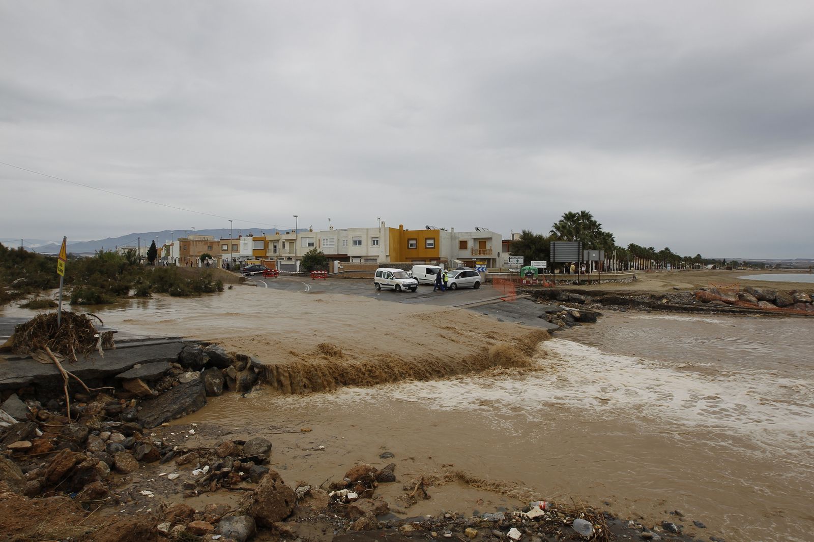 Desbordamiento de la Rambla del Charco
