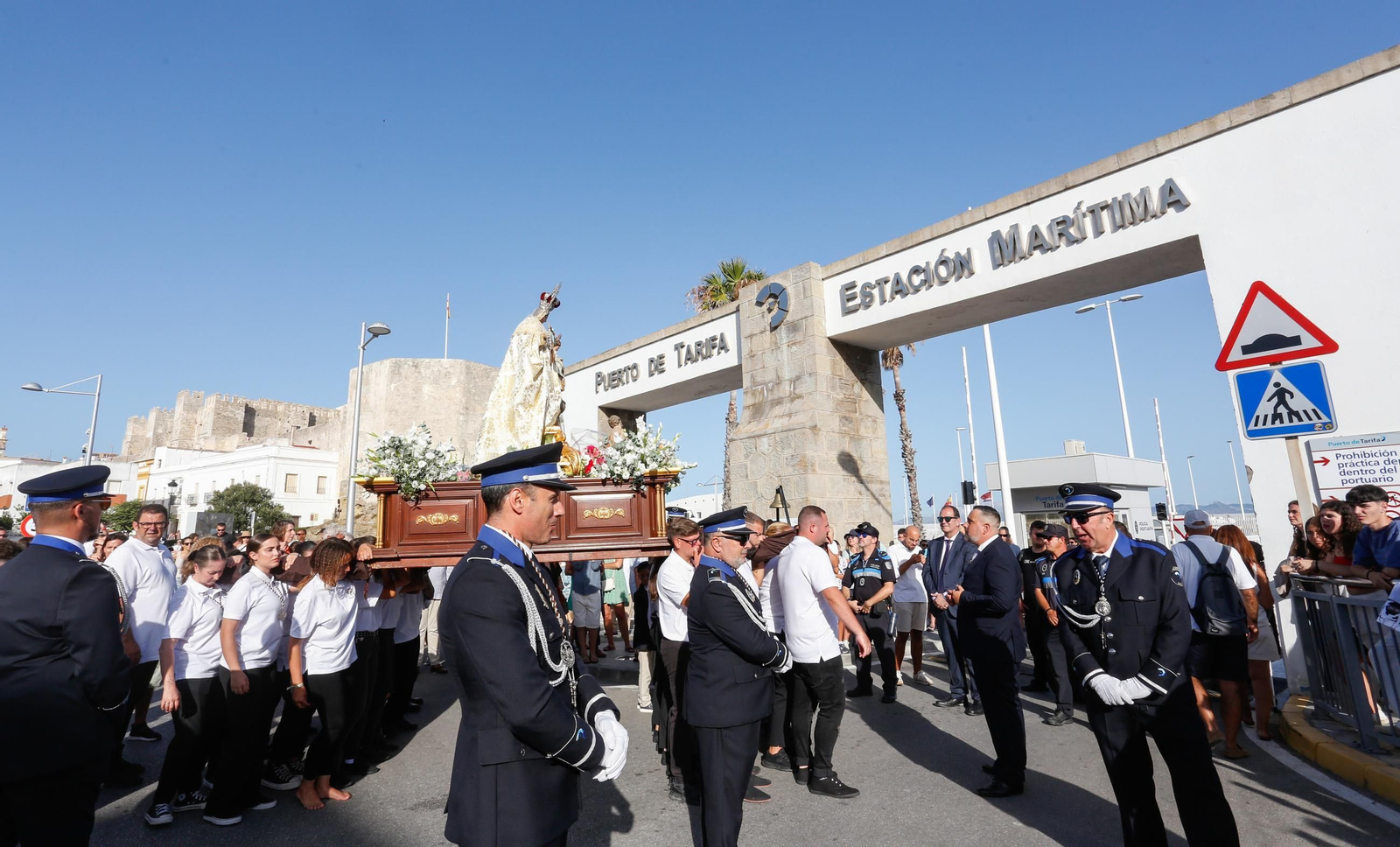 Fervor en Tarifa por la Virgen del Carmen