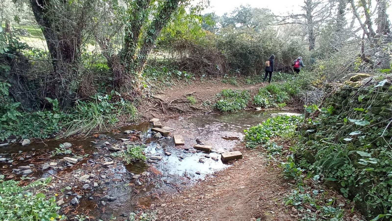 Cruce por el Arroyo de la Guijarra