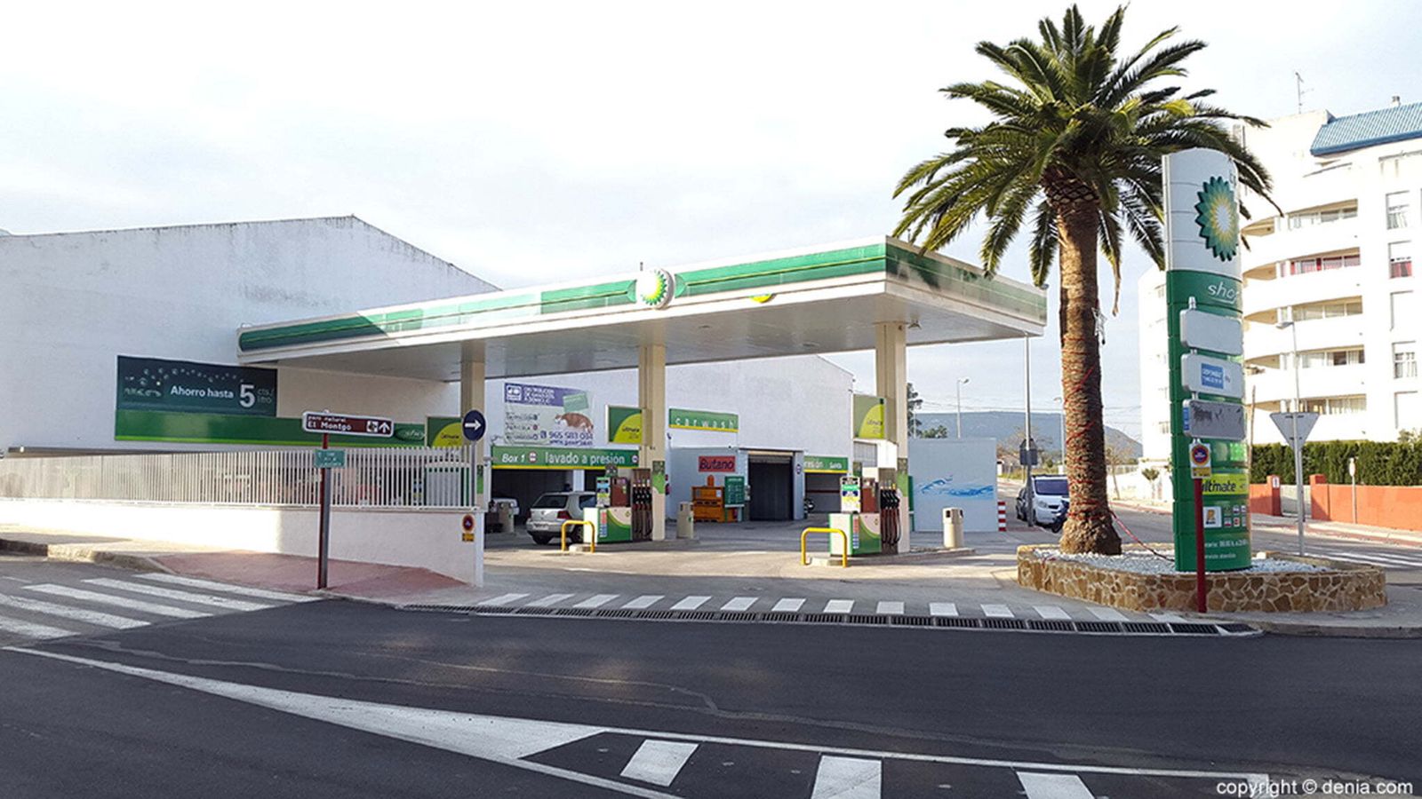 Estación de servicio de BP